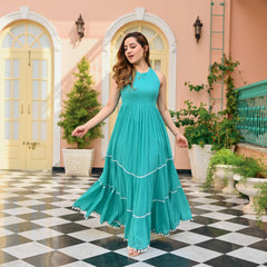 WILLOW WHISPER VISCOSE DRESS