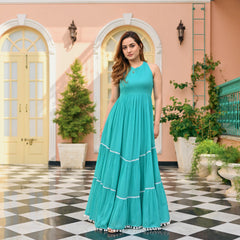 WILLOW WHISPER VISCOSE DRESS