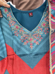 Mehera Chinon Suit Set