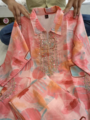 PEACH THEMED SPECIAL POCKET ORIGINAL MIRROR CORD SET