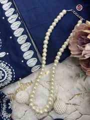 Shreya Blue Printed Suit Set