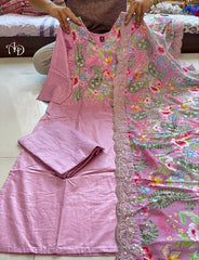 HEAVY Full Original MIRROR KHATLI MOTi Work DESIGNER SUIT SET