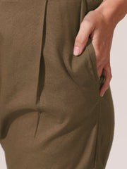 Sage Brown Co-ord Set Shorts & Top