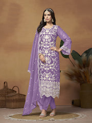 Indian Girls Wear Trouser Pants Dress Pakistani Stitched Shalwar Kameez Suits