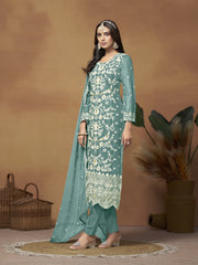 Indian Girls Wear Trouser Pants Dress Pakistani Stitched Shalwar Kameez Suits