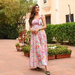 SUMMER BREEZE VISCOSE DRESS