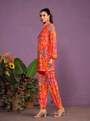 HIR's Sunset Blossom Co-ord Set