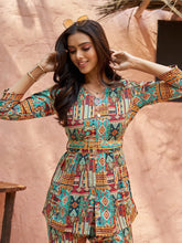 HIR's Women Printed 2-Piece Co-Ord Set