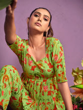 HIR's Floral Print Top 2-Piece Sets