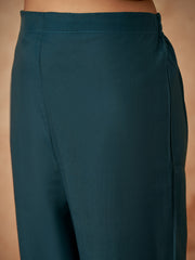 MALVIKA Women"s Embroidery Straight Kurta Pant With Dupatta