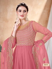 Girl Nikah Wear Anarkali Gown Dress Indian Sewn Salwar Kameez Suits