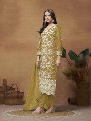 Indian Girls Wear Trouser Pants Dress Pakistani Stitched Shalwar Kameez Suits