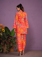 HIR's Sunset Blossom Co-ord Set