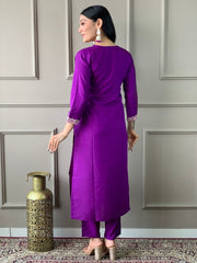 BELLA VISCOSE CHANDERI SUIT SET