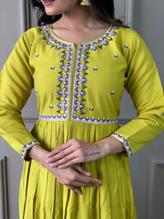 HIMANI VISCOSE CHANDERI SUIT SET