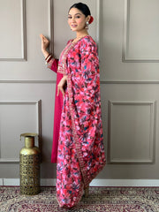 HAZEL VISCOSE CHANDERI SUIT SET